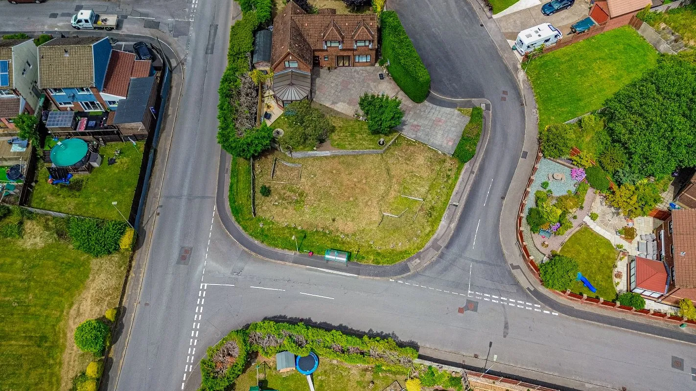Opportunity to acquire plot of land of approx 0.1 acre with granted planning permission for a 4 bedroom detached property with parking located in a quiet residential development in Energlyn, Caerphilly,