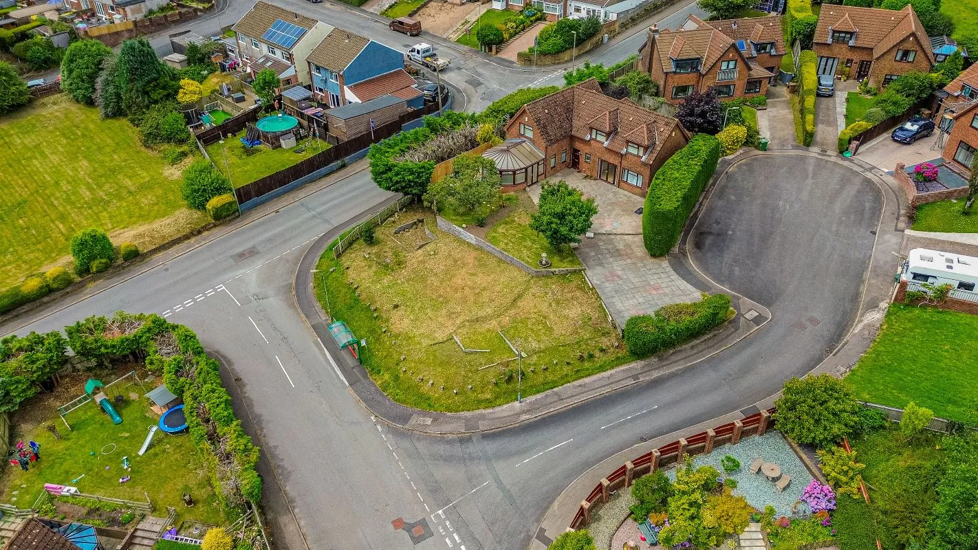 Opportunity to acquire plot of land of approx 0.1 acre with granted planning permission for a 4 bedroom detached property with parking located in a quiet residential development in Energlyn, Caerphilly,