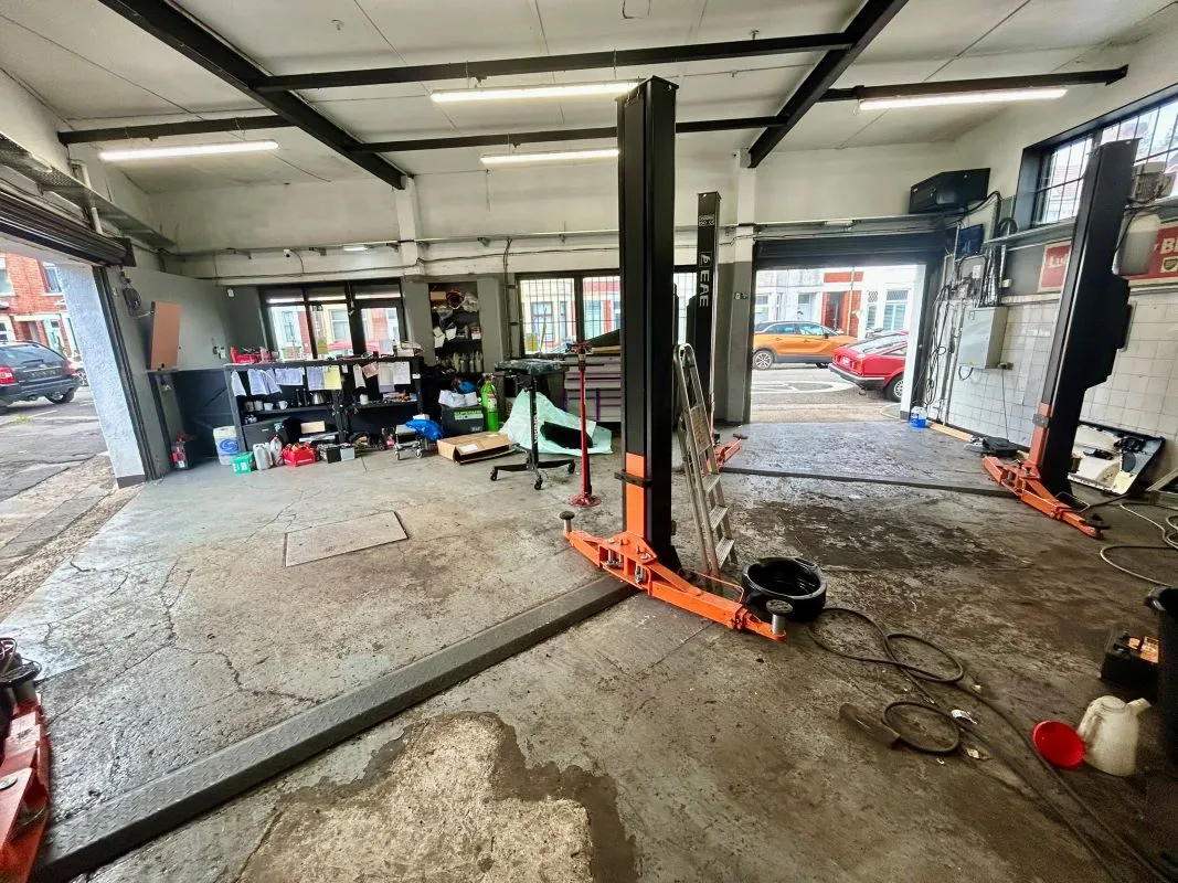 Detached garage/workshop facing Gelligaer Street in Cathays with two storey section to the rear of the property. Sold with vacant possession and with potential for a variety of uses, subject to consents.