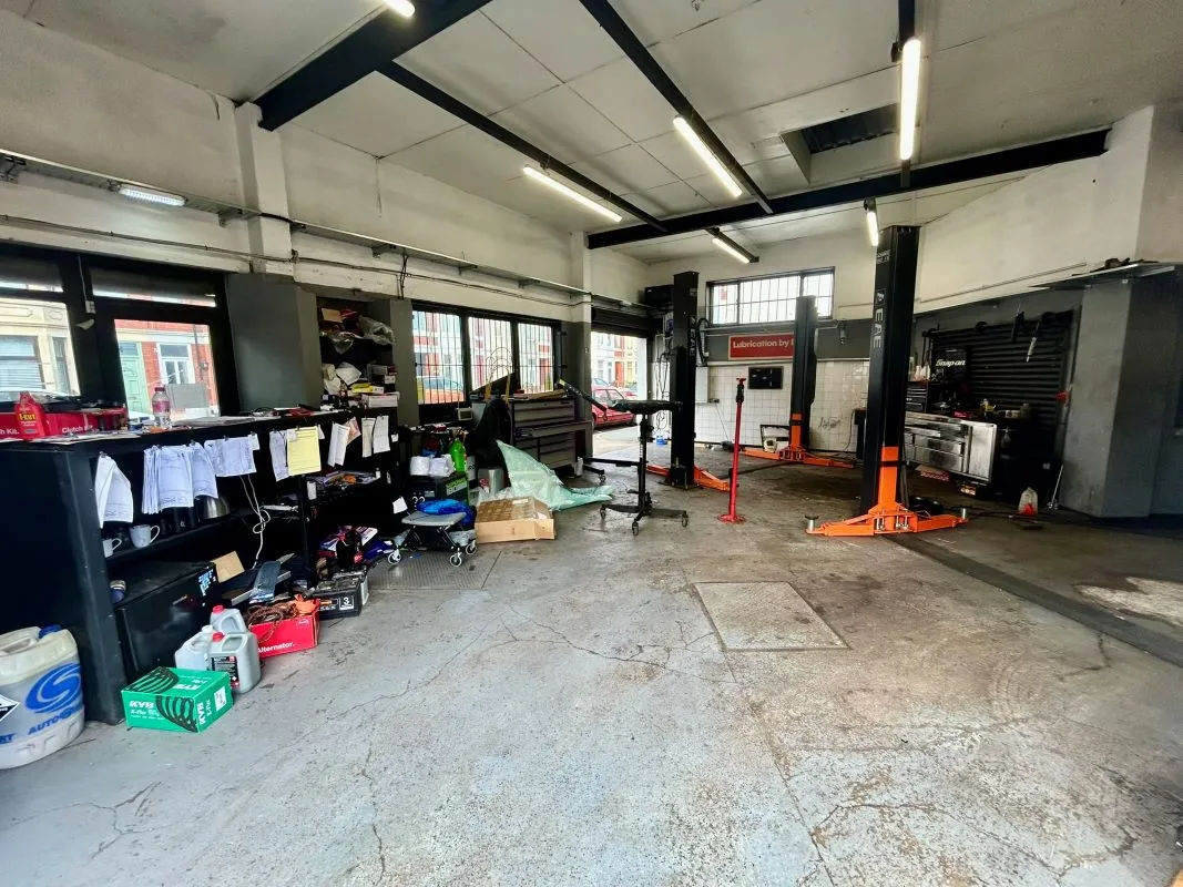 Detached garage/workshop facing Gelligaer Street in Cathays with two storey section to the rear of the property. Sold with vacant possession and with potential for a variety of uses, subject to consents.