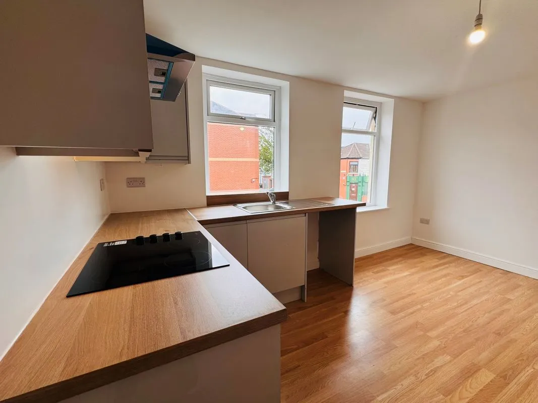 Investment opportunity to purchase a recently renovated split leveled duplex two bedroom flat located on Broadway and within short distance to the city centre.