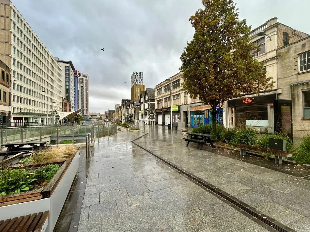 A pair of four-storey Victorian villas in the heart of Cardiff city centre with parking to the rear. Currently arranged as office space but could be suitable for a variety of uses, subject to consents. Vacant.