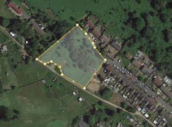 REDUCED - Development land with planning consent to erect two four bedroom detached dwellings with associated retaining works and new road access at the rear of Llancayo Street in Bargoed.