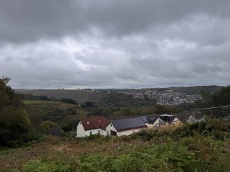 REDUCED - Development land with planning consent to erect two four bedroom detached dwellings with associated retaining works and new road access at the rear of Llancayo Street in Bargoed.