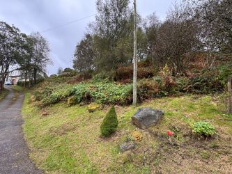 REDUCED - Development land with planning consent to erect two four bedroom detached dwellings with associated retaining works and new road access at the rear of Llancayo Street in Bargoed.