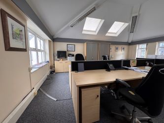 An Impressive Grade II listed three-storey red brick mid terraced office building. Partially modernised recently and also benefiting from a modern extension with its own stair core. Total area of 4020 sqft (373sqm) approx.