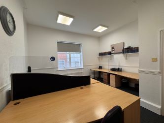An Impressive Grade II listed three-storey red brick mid terraced office building. Partially modernised recently and also benefiting from a modern extension with its own stair core. Total area of 4020 sqft (373sqm) approx.