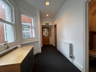 An Impressive Grade II listed three-storey red brick mid terraced office building. Partially modernised recently and also benefiting from a modern extension with its own stair core. Total area of 4020 sqft (373sqm) approx.