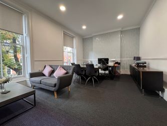 An Impressive Grade II listed three-storey red brick mid terraced office building. Partially modernised recently and also benefiting from a modern extension with its own stair core. Total area of 4020 sqft (373sqm) approx.