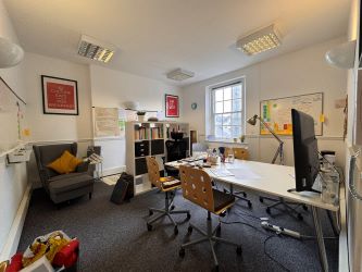 An Impressive Grade II listed three-storey red brick mid terraced office building. Partially modernised recently and also benefiting from a modern extension with its own stair core. Total area of 4020 sqft (373sqm) approx.