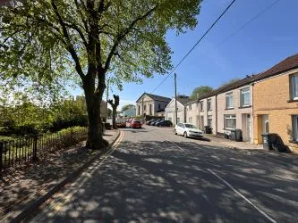 Detached workshop and approx. 50feet of land in a popular location in Tredegar with development potential for variety of uses subject to necessary planning consents.