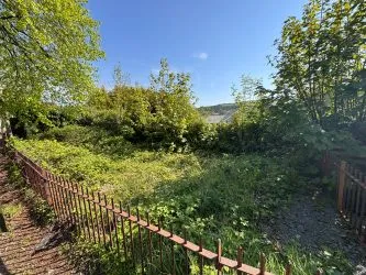 Detached workshop and approx. 50feet of land in a popular location in Tredegar with development potential for variety of uses subject to necessary planning consents.