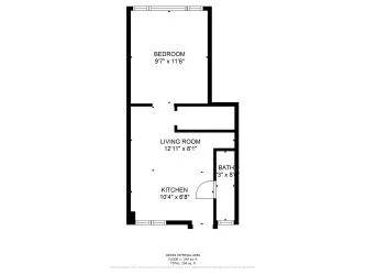 Ground floor one bedroom apartment in very good condition with private parking and garden. Ready to move in for a investor or owner occupier.