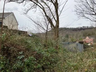 Approx. 2 acres of former dismantled railway land available to the west of Coedpenmaen Road in Pontypridd.