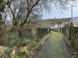 Approx. 2 acres of former dismantled railway land available to the west of Coedpenmaen Road in Pontypridd.