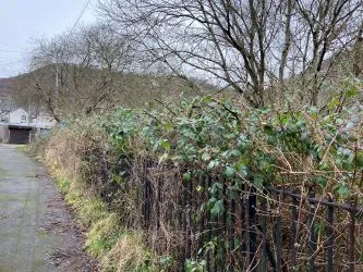 Approx. 2 acres of former dismantled railway land available to the west of Coedpenmaen Road in Pontypridd.