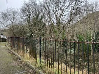 Approx. 2 acres of former dismantled railway land available to the west of Coedpenmaen Road in Pontypridd.