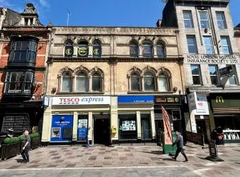 Freehold property with upper floor investment in the centre of Cardiff’s main retail area with rents totalling £38,000 pa representing an Initial Gross Yield of circa 17%. Further development potential (Subject to consents). Please note the lot on Bakers Row in our auction which is connected with this property and occupies the basement of this property.