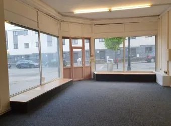 Opportunity to acquire this freehold mixed use corner property with ground floor commercial unit and x2 flats occupying a high street presence on Thompson Street in Barry.