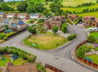 Opportunity to acquire plot of land of approx 0.1 acre with granted planning permission for a 4 bedroom detached property with parking located in a quiet residential development in Energlyn, Caerphilly,
