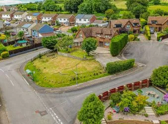 Opportunity to acquire plot of land of approx 0.1 acre with granted planning permission for a 4 bedroom detached property with parking located in a quiet residential development in Energlyn, Caerphilly,