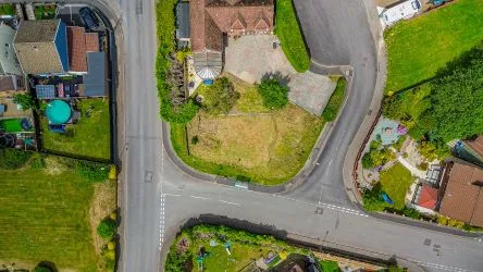 Opportunity to acquire plot of land of approx 0.1 acre with granted planning permission for a 4 bedroom detached property with parking located in a quiet residential development in Energlyn, Caerphilly,