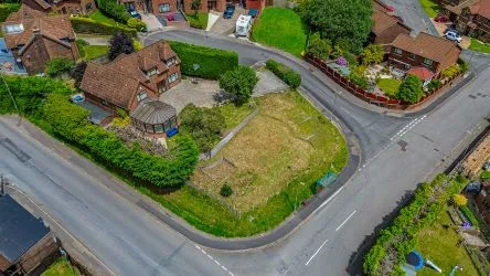 Opportunity to acquire plot of land of approx 0.1 acre with granted planning permission for a 4 bedroom detached property with parking located in a quiet residential development in Energlyn, Caerphilly,