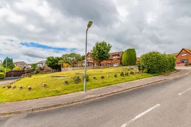 Opportunity to acquire plot of land of approx 0.1 acre with granted planning permission for a 4 bedroom detached property with parking located in a quiet residential development in Energlyn, Caerphilly,