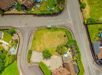 Opportunity to acquire plot of land of approx 0.1 acre with granted planning permission for a 4 bedroom detached property with parking located in a quiet residential development in Energlyn, Caerphilly,