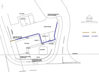 Opportunity to acquire plot of land of approx 0.1 acre with granted planning permission for a 4 bedroom detached property with parking located in a quiet residential development in Energlyn, Caerphilly,