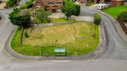 Opportunity to acquire plot of land of approx 0.1 acre with granted planning permission for a 4 bedroom detached property with parking located in a quiet residential development in Energlyn, Caerphilly,