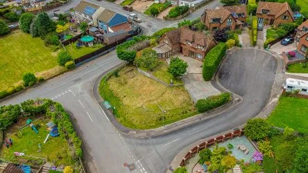 Opportunity to acquire plot of land of approx 0.1 acre with granted planning permission for a 4 bedroom detached property with parking located in a quiet residential development in Energlyn, Caerphilly,