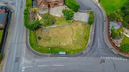 Opportunity to acquire plot of land of approx 0.1 acre with granted planning permission for a 4 bedroom detached property with parking located in a quiet residential development in Energlyn, Caerphilly,