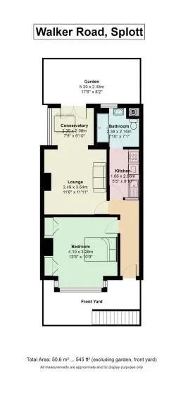 Investment opportunity to acquire this one-bedroom basement apartment with a garden and its own entrance within walking distance of Cardiff City Centre with total rent income of approx. £11,100 pa representing an initial gross yield of circa 10%.