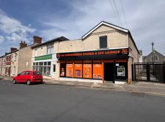 Freehold Investment opportunity to acquire this substantial end-of-terrace building on Evelyn Street in Barry. x2 A1 commercial units and granted planning permission for x3 1 bed flats and x2 studio flats.