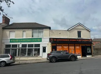 Freehold Investment opportunity to acquire this substantial end-of-terrace building on Evelyn Street in Barry. x2 A1 commercial units and granted planning permission for x3 1 bed flats and x2 studio flats.