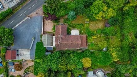 A substantial, four bedroom home in a generous plot with a driveway and double garage. Located on the edge of this popular village close to Abergavenny. In need of repair and improvement throughout.
