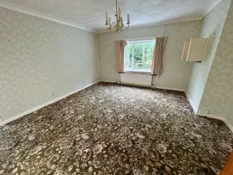 A substantial, four bedroom home in a generous plot with a driveway and double garage. Located on the edge of this popular village close to Abergavenny. In need of repair and improvement throughout.