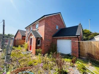 Development opportunity to acquire this partially completed 3 bedroom detached house with excellent commuter links on the border between Pontyclun and Talbot Green