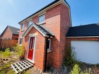Development opportunity to acquire this partially completed 3 bedroom detached house with excellent commuter links on the border between Pontyclun and Talbot Green