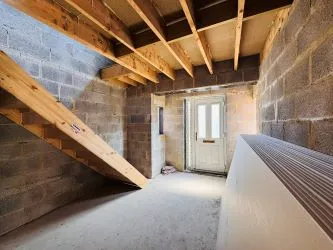 Development opportunity to acquire this partially completed 3 bedroom detached house with excellent commuter links on the border between Pontyclun and Talbot Green