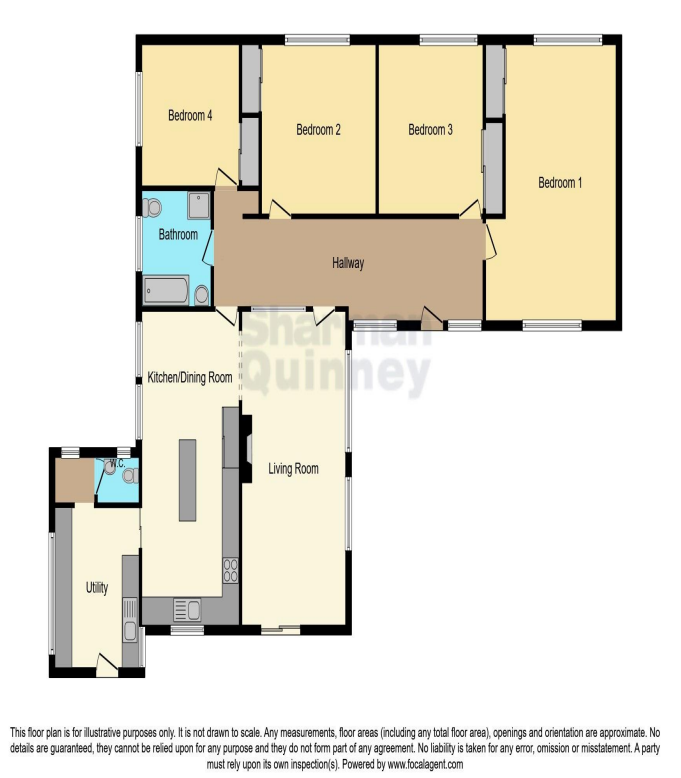 4 bed Detached Bungalow