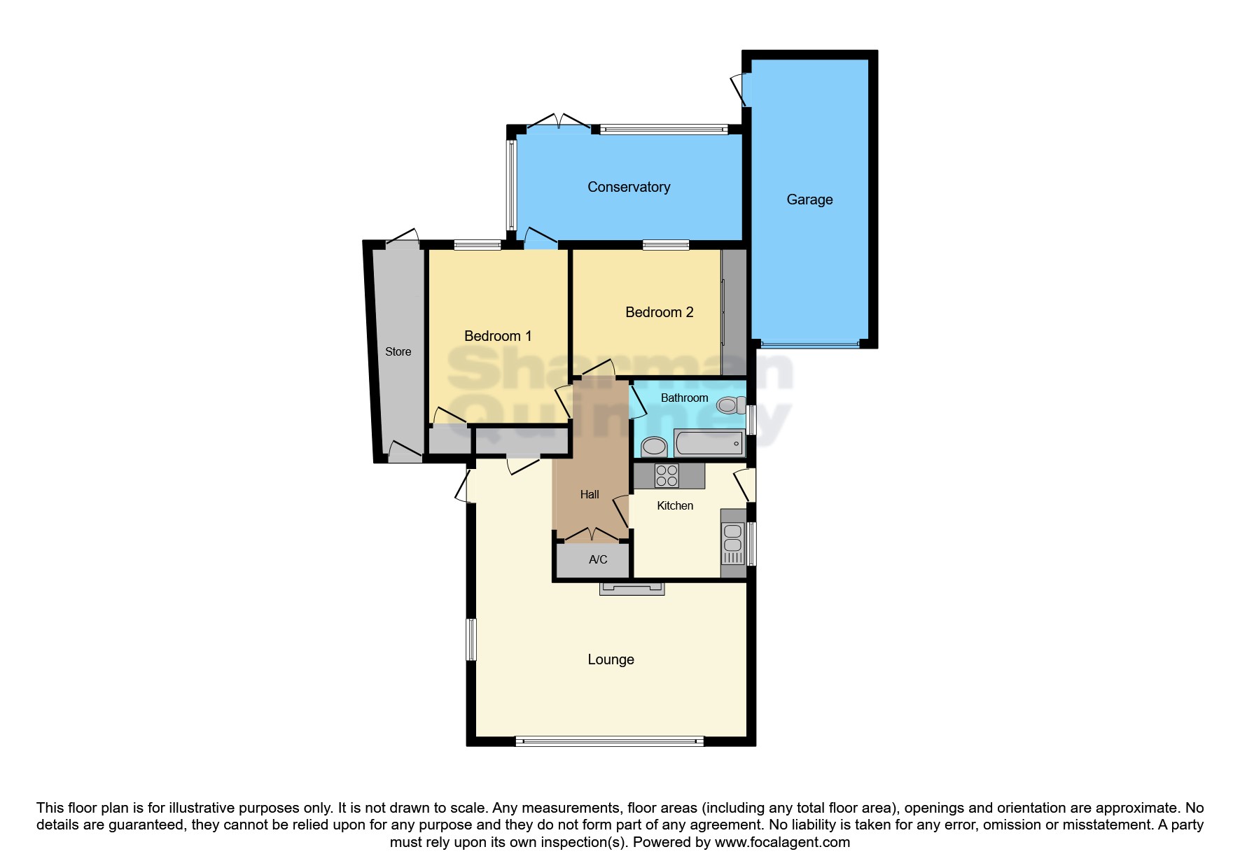 2 bed Detached
