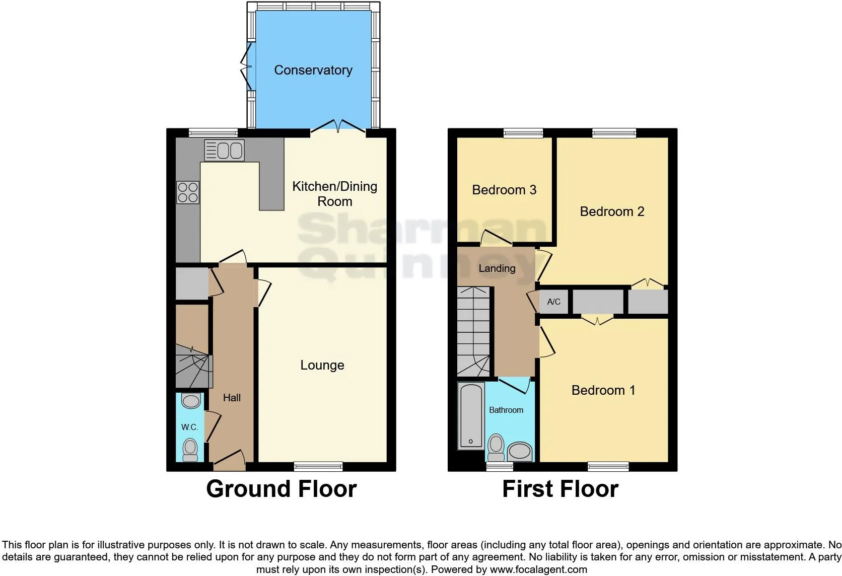3 bed End of Terrace