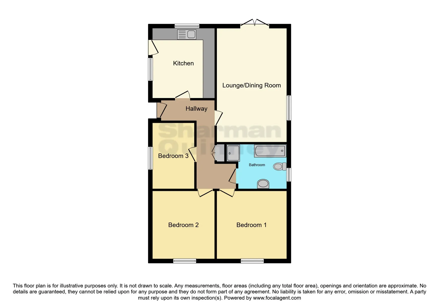 3 bed Detached Bungalow