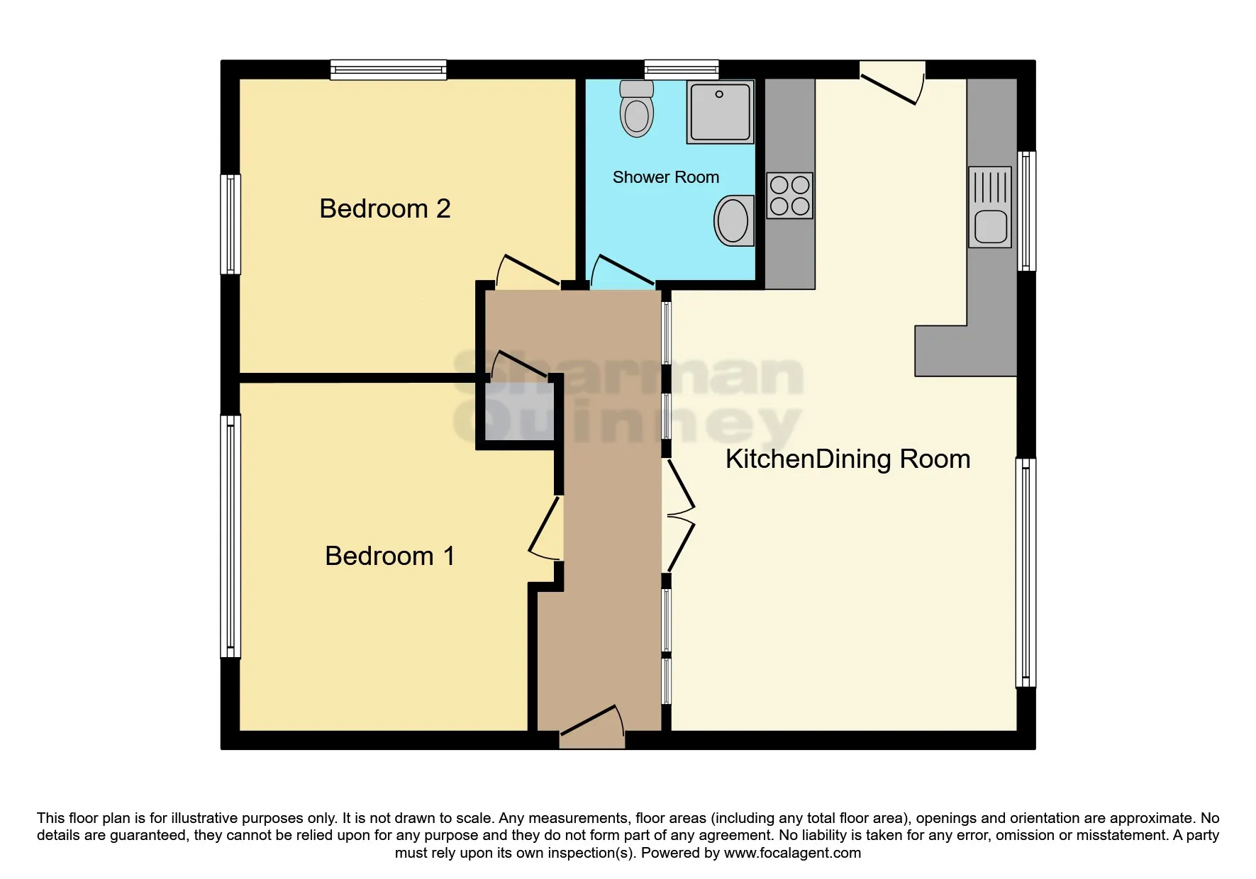 2 bed Detached