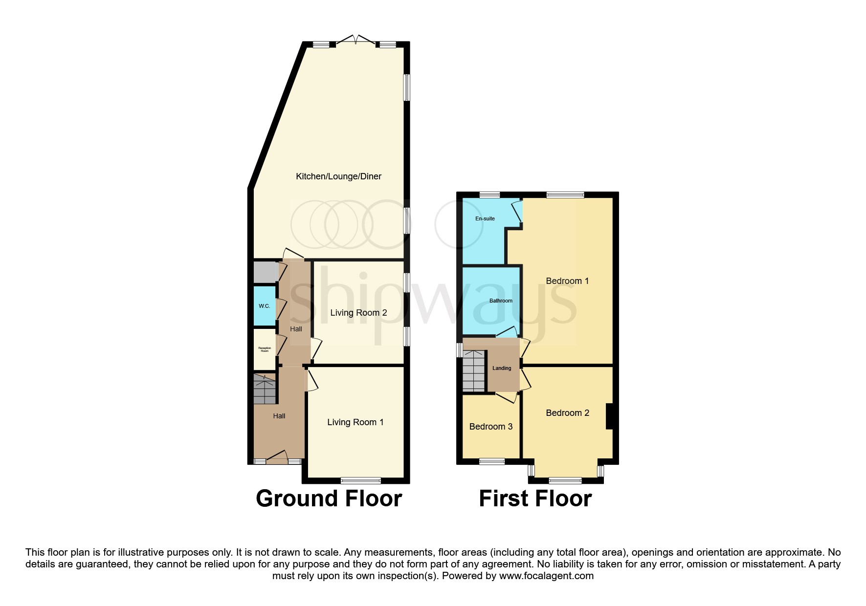 3 bed Link Detached House