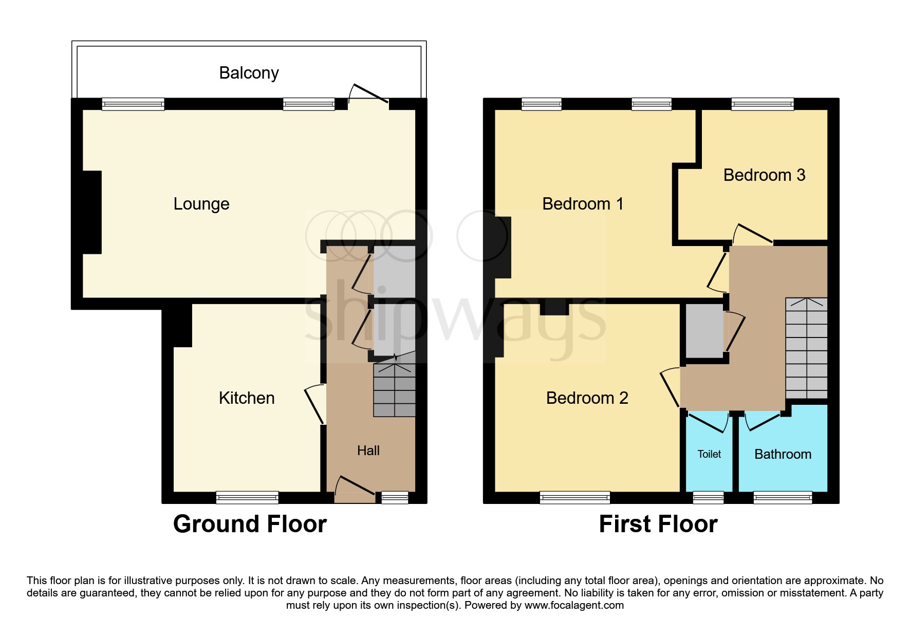 3 bed Maisonette