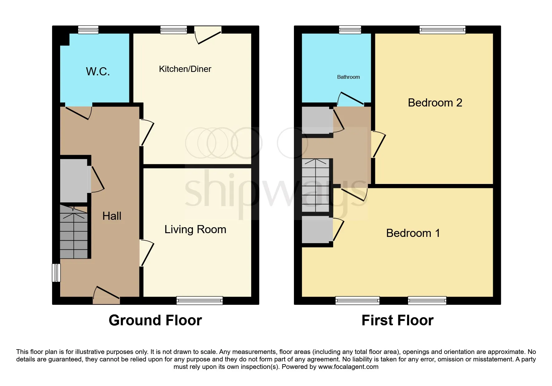 2 bed Semi-Detached