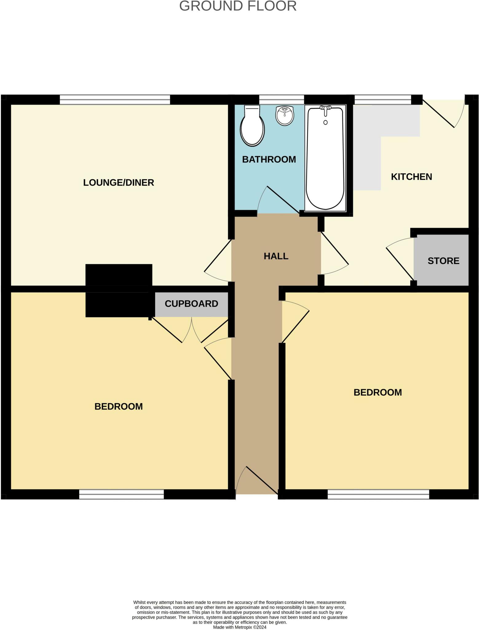 2 bed Maisonette